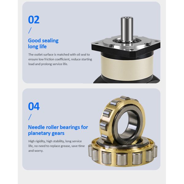 Lichuan Planetary Reducer Gearbox 20 to 1 20:1 PLF90 90mm Frame Size High Precision High Torque
