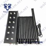 GSM PCS DCS CDMA 3G 4G 5G Cell Phone Signal Jammer High Power Built In Battery