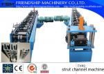 Solar Energy Rack Roll Forming Machine With Non Stop Punching System 41 x 21 /
