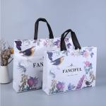 Foldable Non-woven Shopping Tote Bag Custom Packaging with Logo Portable Carrier