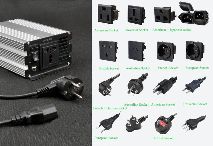 2500 Watt Solar Micro Inverter 12V To 110V DC To AC Pure Sine Wave Inverter