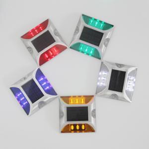 Wholesale IP67 Powered Solar Road Stud Lights RGB Constantly Bright For Outdoor from china suppliers