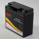 5000 Cycle Life 12V 25AH Rechargeable Battery Pack With Bluetooth Function