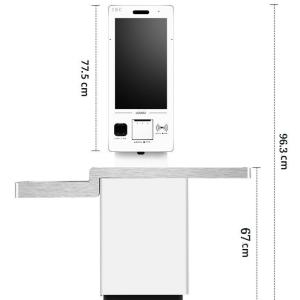 Wholesale Order Payment Cost Charge Pos Kiosk System Thermal Printer Payment Kiosk Ticket Vending Machine from china suppliers