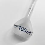 100ml Plastic Lab Volumetric Measuring Flasks with Snap Caps Measuring Flask