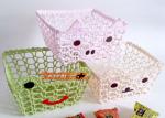 Stiffened Cotton Crochet Small Decorative Lace Doily Bowl Basket Handicraft