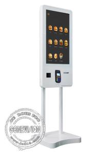 Wholesale Wall Mountable Food Ordering Machine Self Service Kiosk WIFI 32 Inch With POS / Ticket Printer from china suppliers
