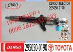 295050-0190 23670-0L100 Injector Nozzle Diesel Engine Components Hilux 1KD-FTV 3