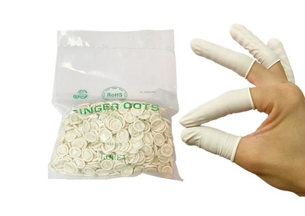 Hot selling Disposable Latex Finger Cots Non-toxic Antistatic Protector