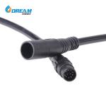 Circular Female Or Male 10 Pin Cable LED Lighting M12 Connector With IP68
