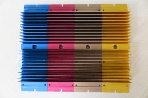 Wholesale Colour Anodized Aluminium Heat Sink Profiles With CNC Milling Processing from china suppliers
