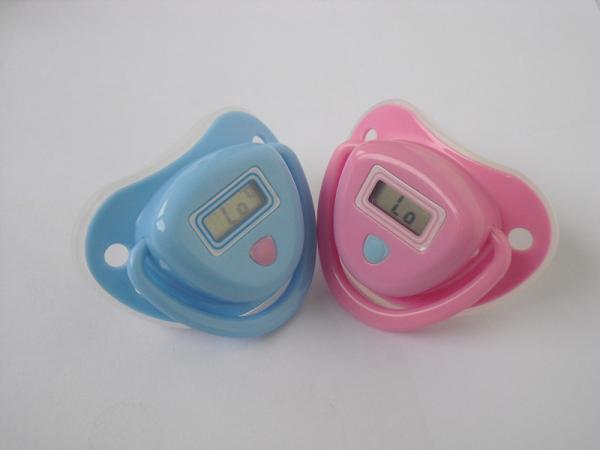ABS, edibility silica gel, peak-hold and auto shut-off functions Baby Pacifier