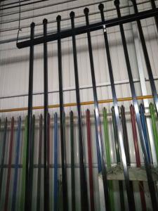 Wholesale garrison fence security fence ,crimped and pressed spear top fencing for sale from china suppliers