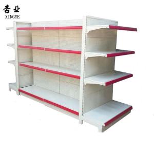 Wholesale Factory custom color size metal white supermarket shelf gondola from china suppliers