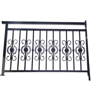 Wholesale Porch Exterior Metal Stair Handrail Outdoor Residential Aluminum Railings Balustrade from china suppliers