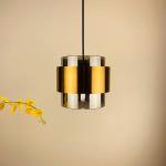 Height 16CM Industrial Style 110V Glass Globe Ceiling Light For Home