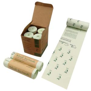 Wholesale Cornstarch Based 100% Biodegradable Compostable Plastic Garden Lawn And Leaf Collection Bag from china suppliers