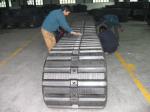 High Traction Dumper Rubber Tracks For Komatsu Cd 110r Carrier Tough Rubber