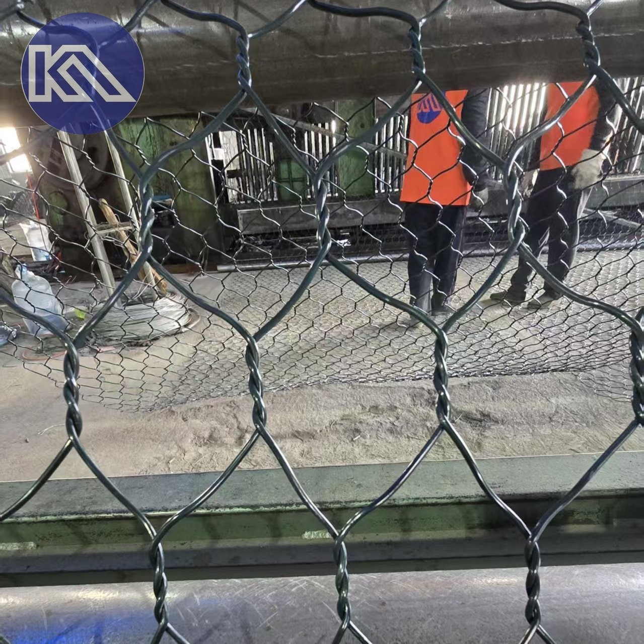 PVC Coated Wires Gabion Mattress For Flexible And Permeable