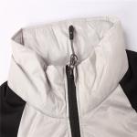 32.,Ladies Ultra Light Down Jacket With Knit Sleeve Cheap Price Good Quality See