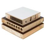 Fire Rated Interior WPC Wood Door Moisture Resistant SGS Certified