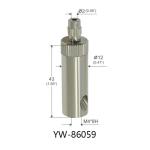 M10*1.25 Male Thread Nickel Surface Cable Grippers For 1-3 Dia Wire YW86057