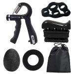 Hand Finger Strengthener Gym Strength Training Metal Grips Kit Finger Exercise