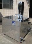 Wheel Rim Cleaning Ultrasonic Engine Cleaner Plc Controlled With Hydraulic Lift