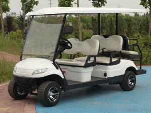 Wholesale Factory Price White 6 Person 35 Mph Electric Golf Cart Club Car ODM OEM Lead-Acid Battery from china suppliers