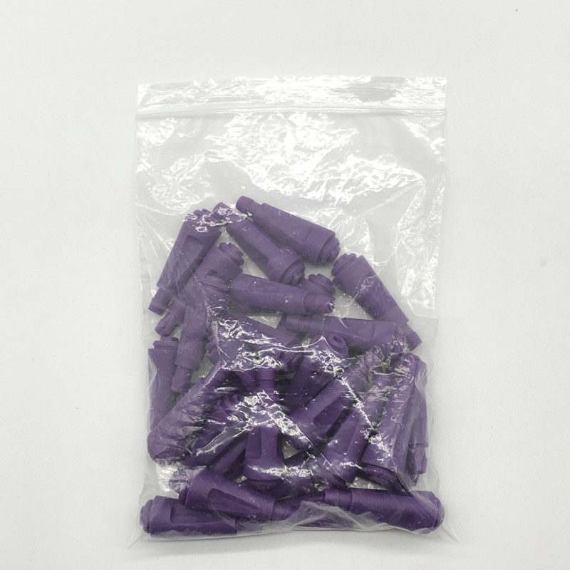 Purple NIBP Cuff Air Hose Connector Drager Single Tube Connector