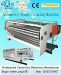 Automatic Carton Packing Machine / Cardbaord Trash Cleaning Machine 2100mm