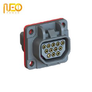 Wholesale 12 Way Signal EV Battery Connector OEM ODM Plastic Vehicle Mounted Receptacle from china suppliers