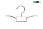 Betterall Beautiful Popularly Chrome Metal Underwear Hanger With Clips