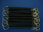Beatuiful Peacock Blue Plastic Bungee Cord Spring Rope w/Lamp Bulb Shaped
