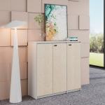 Wooden Doors File Cabinet for Organized and Secure Storage in Office