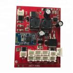 2.0mm Gold finger oem circuit boards pcba pcb assembly with Red soldermask