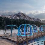 Hotel Bubble House Clear Star Tent for Children and Adults on Outdoor Adventure
