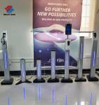 Silver Indoor CE Certification 35mm Digital Signage Stand , Kiosk Base
