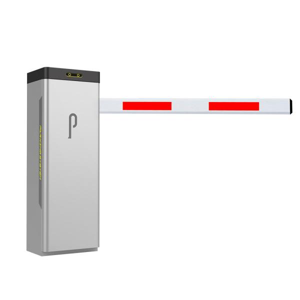 120W Motor Power Silver Gray Color Automatic Security Barriers with Red Green