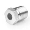 China Stainless Steel Plug Fusible Fittings Pipe Plug Tube Adapter With Eutectic Alloy Fittings on sale