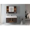 Buy cheap Modern Luxury Wall Hung Floating Bathroom Vanity Units Cabinet HD Smart LED from wholesalers