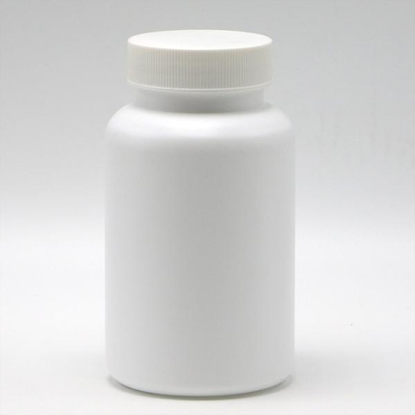 Customized Logo Acceptable 225ml HDPE Drug Safe Refill White Plastic Bottle with
