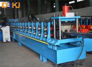 Wholesale 15KW 10m/Min Preunching 3 Waves Guardrail Roll Forming Machine from china suppliers