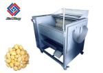 1.5 KW Fruit And Vegetable Peeler Machine , Potato Washing Fresh Ginger