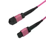 Zirconia Ceramic MPO MTP Fiber Optic Cable With PVC/LSZH Jacket