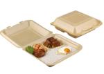 Pulp tableware lunch box Sugarcane pulp bowl box sushi pack kraft paper bowl