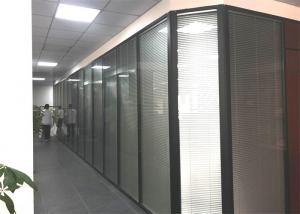 China Demountable Aluminium Office Partition System Glass Office Furniture on sale