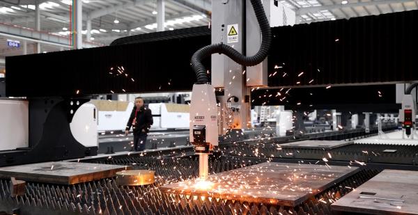 Bochu Control System Sheet Metal Laser Cutting Machines With CAD Graphic Format