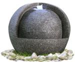 Hand Cast Ball Water Fountain , Water Sphere Fountain For Courtyard