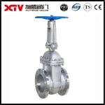 Stainless Steel Flanged Rising Stem Gate Valve with Thread Position of Valve Rod